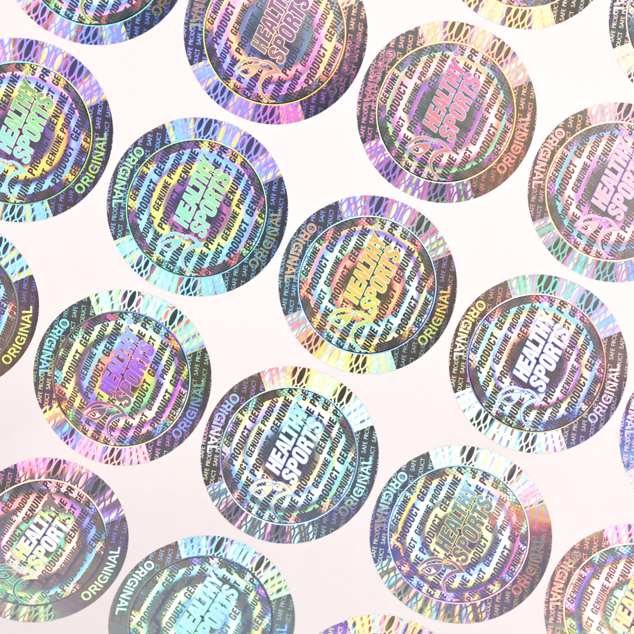 Custom Holographic Anti-Counterfeit Labels