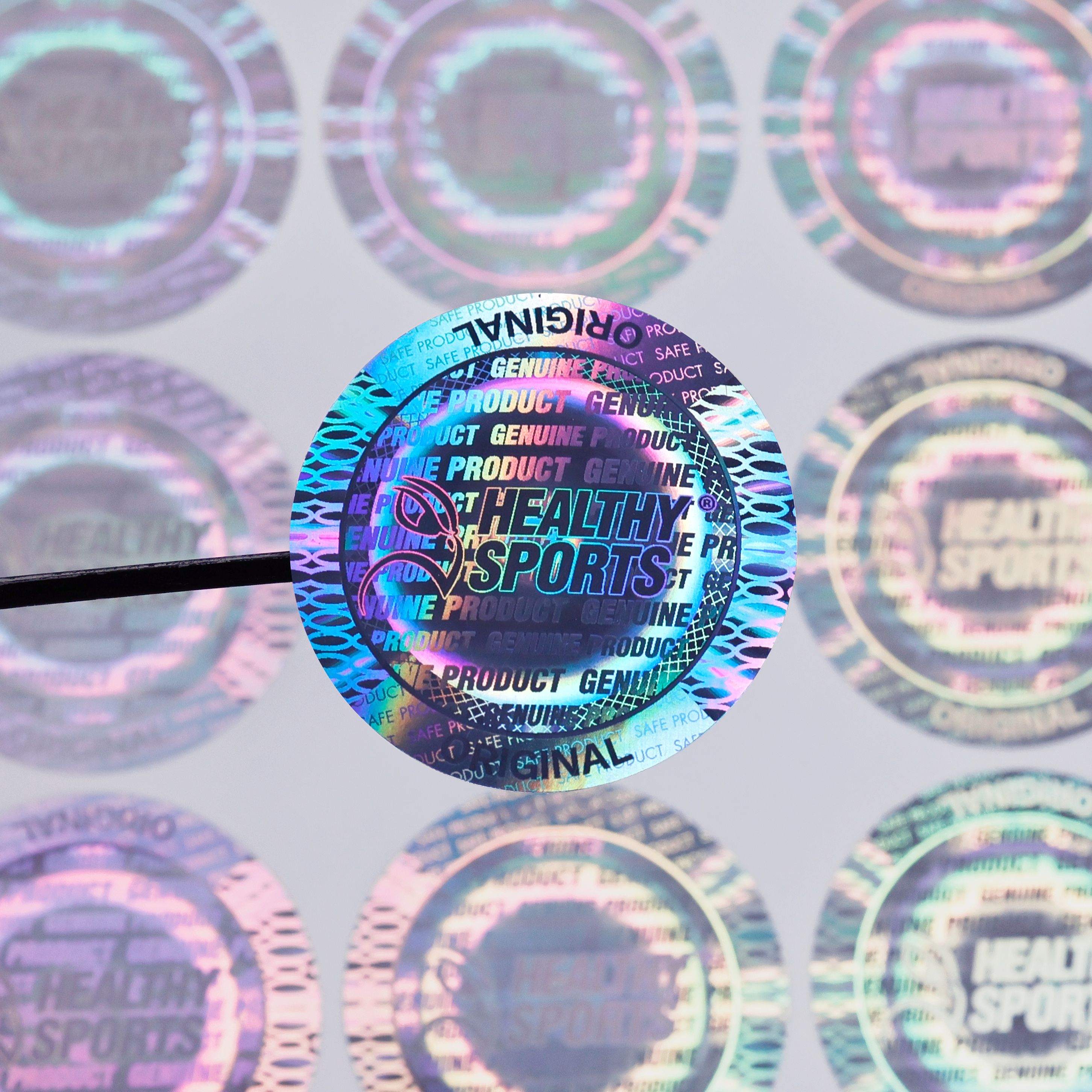 Custom Holographic Anti-Counterfeit Labels
