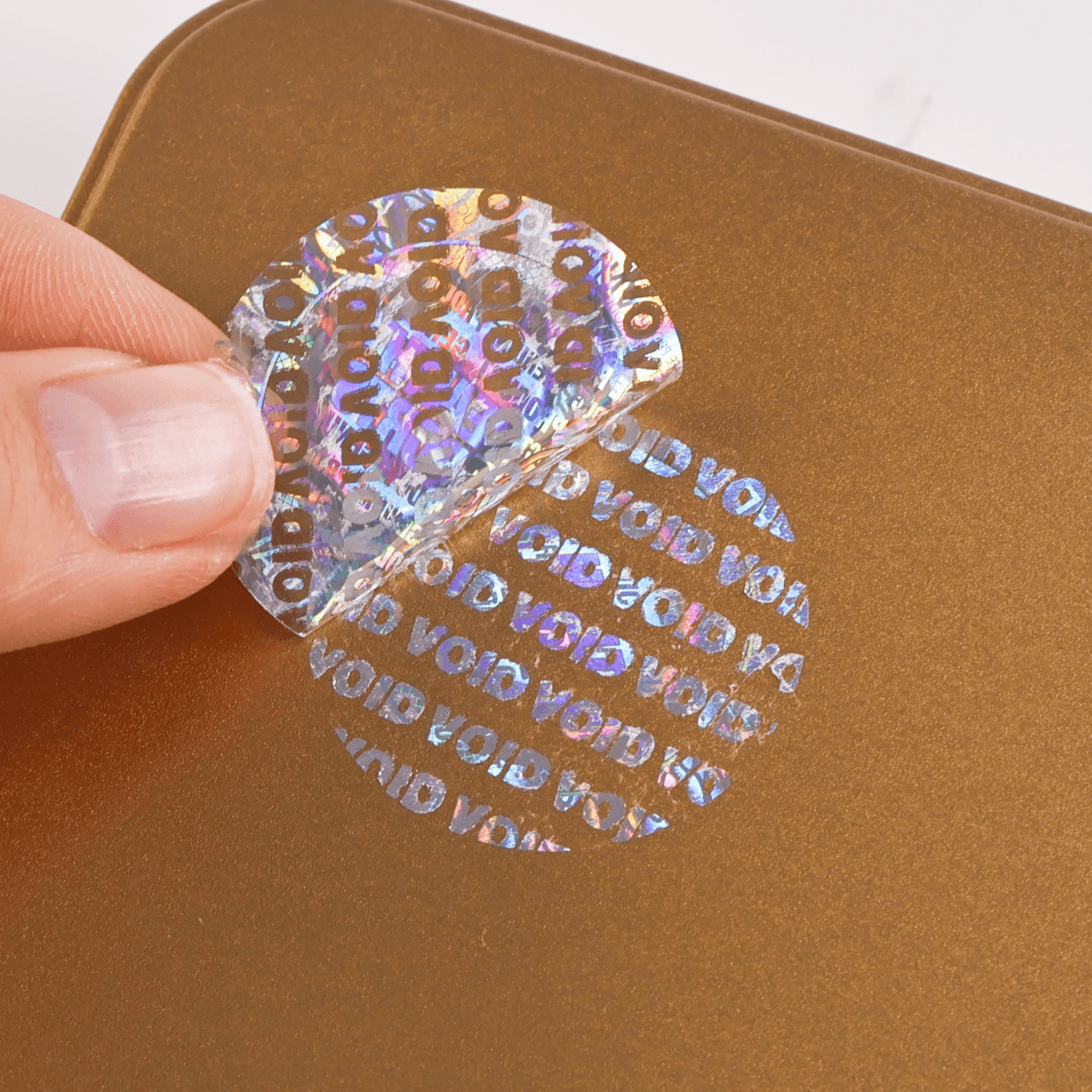 Custom Holographic Anti-Counterfeit Labels