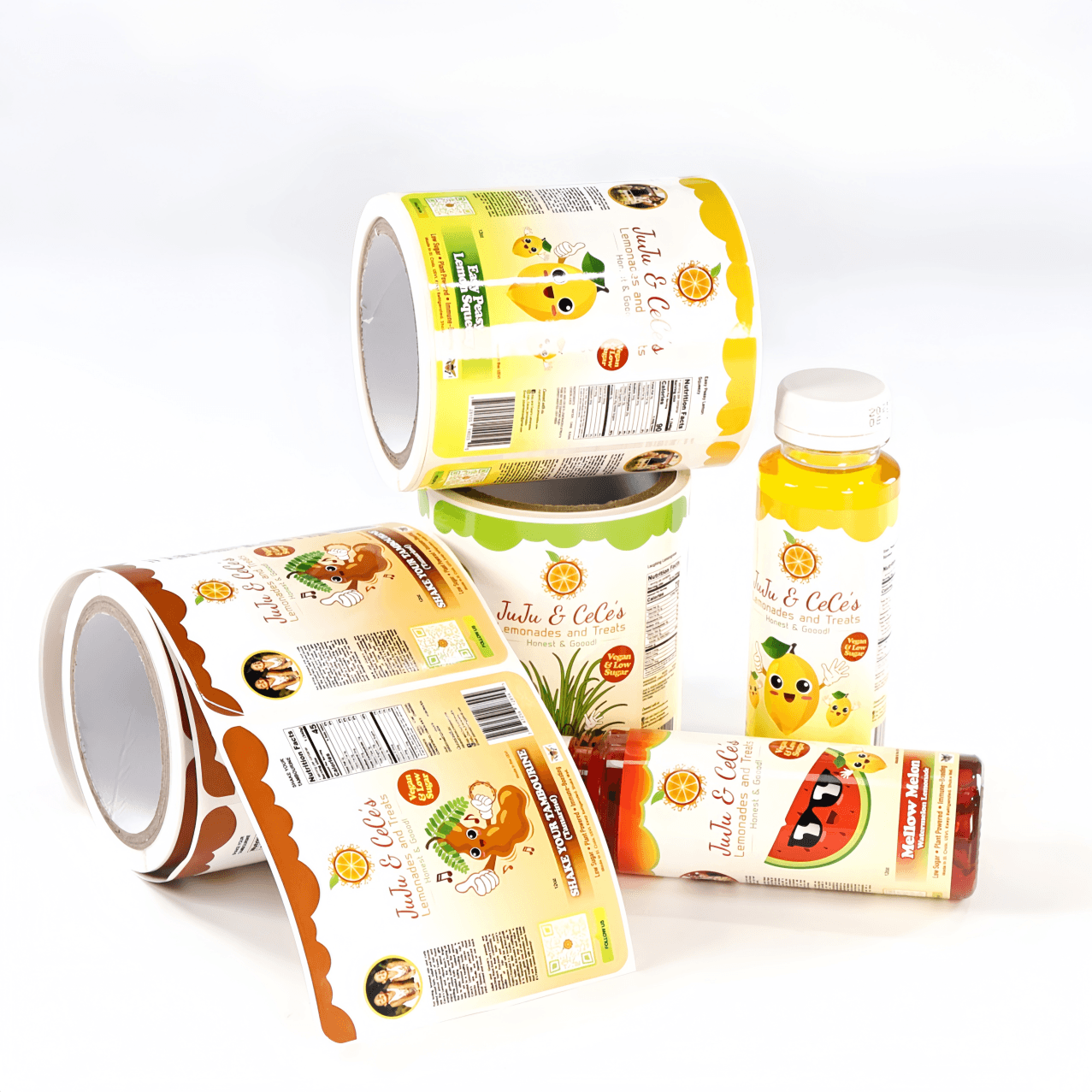 Factory Direct Custom Beverage Bottle Labels 