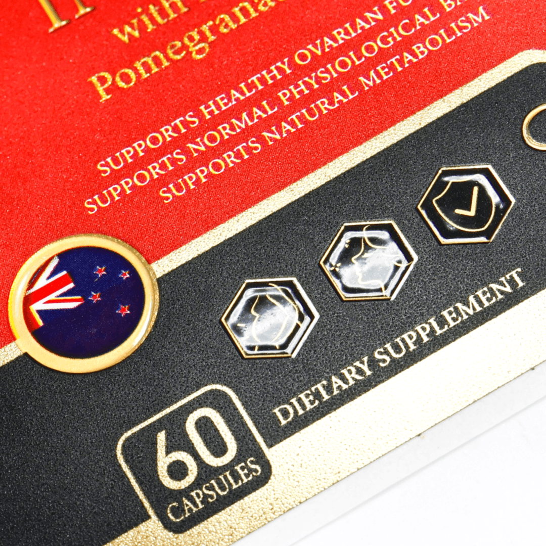 UV Coating Supplement Bottle label 